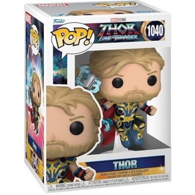 Funko - Thor - Amour et Tonnerre - Collectible - Figurine en Vinyle - Publicité Funko - Thor - Amour et Tonnerre - Collectible - Figurine en Vinyle - Publicité