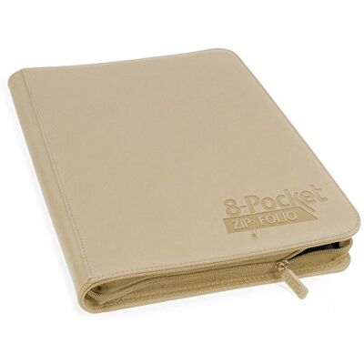 Ultimate Guard 8-Pocket xenoskin zipfolio (Sable) - Publicité Ultimate Guard 8-Pocket xenoskin zipfolio (Sable) - Publicité