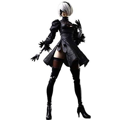 Square Enix Nier : Automata : Yorha No.2B Figurine 25 cm Original - Publicité Square Enix Nier : Automata : Yorha No.2B Figurine 25 cm Original - Publicité