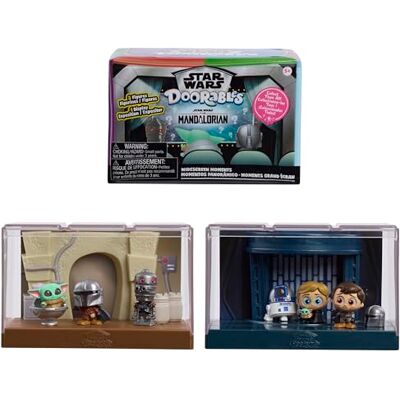 Just Play Coffret Scène de Film Star Wars™ Doorables Star Wars : The Mandalorian™, Figurines à Collectionner, Jouets pour Enfants de 5 Ans et Plus - Publicité Just Play Coffret Scène de Film Star Wars™ Doorables Star Wars : The Mandalorian™, Figurines à Collectionner, Jouets pour Enfants de 5 Ans et Plus - Publicité