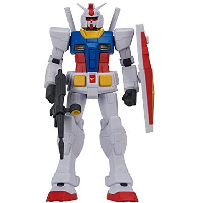 Bandai Namco Bandai America Gundam Ultimate Luminous 4 Figure Gundam RX-78-2, with Rifle - Publicité Bandai Namco Bandai America Gundam Ultimate Luminous 4 Figure Gundam RX-78-2, with Rifle - Publicité