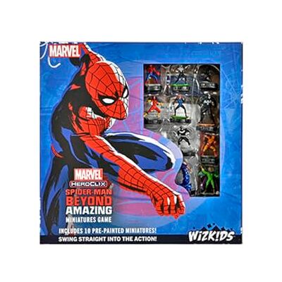 WizKids Marvel HeroClix: Spider-Man Beyond Amazing Miniatures Jeu - Publicité WizKids Marvel HeroClix: Spider-Man Beyond Amazing Miniatures Jeu - Publicité