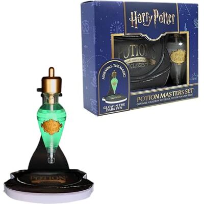 Blue Sky Harry Potter Stylo potion phosphorescent et bloc-notes chaudron – Ensemble Maître Potion – Ensemble cadeau officiel avec support - Publicité Blue Sky Harry Potter Stylo potion phosphorescent et bloc-notes chaudron – Ensemble Maître Potion – Ensemble cadeau officiel avec support - Publicité