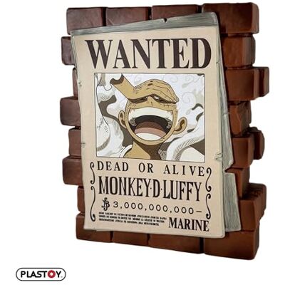 Plastoy One Piece Tirelire Affiche Wanted Monkey D. Luffy PVC 16 cm - Publicité Plastoy One Piece Tirelire Affiche Wanted Monkey D. Luffy PVC 16 cm - Publicité