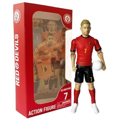 Megableu De Bruyne Red Devils Figurine de Football 20 cm Belgique Mobile, PVC - Publicité Megableu De Bruyne Red Devils Figurine de Football 20 cm Belgique Mobile, PVC - Publicité