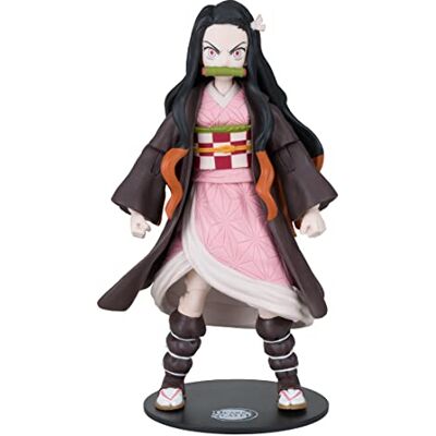 Lansay McFarlane Demon Slayer Figurine Nezuko Kamado 18 Cm Dès 12 Ans Personnage Articulé Socle, Mains Classiques et Démoniaques Incluses Scènes de Combat Boîte Vitrine Thématique - Publicité Lansay McFarlane Demon Slayer Figurine Nezuko Kamado 18 Cm Dès 12 Ans Personnage Articulé Socle, Mains Classiques et Démoniaques Incluses Scènes de Combat Boîte Vitrine Thématique - Publicité