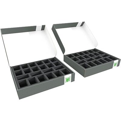 Feldherr Lot de 2 boîtes de Rangement FSLB055 compatibles avec Star Wars : Shatterpoint - Publicité Feldherr Lot de 2 boîtes de Rangement FSLB055 compatibles avec Star Wars : Shatterpoint - Publicité