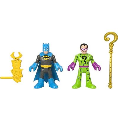 Fisher Price Imaginext DC Super Friends Figurines Batman & Le Sphinx, Jouet pour Enfant de 3 à 8 Ans, GWP58 - Publicité Fisher Price Imaginext DC Super Friends Figurines Batman & Le Sphinx, Jouet pour Enfant de 3 à 8 Ans, GWP58 - Publicité
