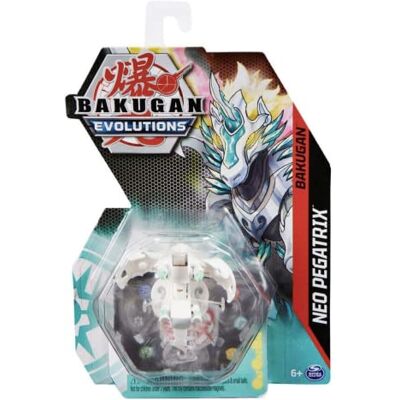 BAKUGAN Evolutions 2022 Figurine à collectionner et cartes à collectionner (HAOS NEO PEGATRIX), 5,1 cm, blanc - Publicité BAKUGAN Evolutions 2022 Figurine à collectionner et cartes à collectionner (HAOS NEO PEGATRIX), 5,1 cm, blanc - Publicité