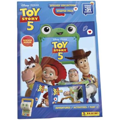 Panini Collection de stickers Toy Story 5 Pack de démarrage - Publicité Panini Collection de stickers Toy Story 5 Pack de démarrage - Publicité