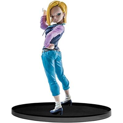 Banpresto Figurine C18 Dragon Ball Référence 34217 - Publicité Banpresto Figurine C18 Dragon Ball Référence 34217 - Publicité