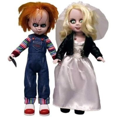 Mezco Living Dead Dolls Presents: Chucky and Tiffany Box Set - Publicité Mezco Living Dead Dolls Presents: Chucky and Tiffany Box Set - Publicité