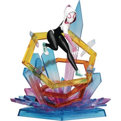 Beast Kingdom Spider-Man : Across the Spider-Verse – Gwen Stacy DS-163 D-Stage Statue - Publicité Beast Kingdom Spider-Man : Across the Spider-Verse – Gwen Stacy DS-163 D-Stage Statue - Publicité