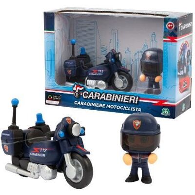Giochi Preziosi Carabinieri Set composé de Mini Moto et Mini Action Hero de 7 cm avec Uniforme de carabiniers de Base opérationnel et radiomobile, pour Enfants à partir de 4 Ans - Publicité Giochi Preziosi Carabinieri Set composé de Mini Moto et Mini Action Hero de 7 cm avec Uniforme de carabiniers de Base opérationnel et radiomobile, pour Enfants à partir de 4 Ans - Publicité