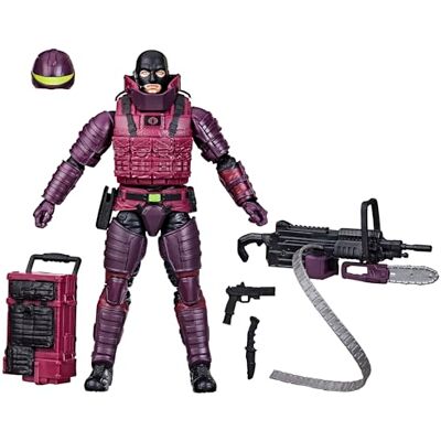G.I. JOE Classified Series #147, S.A.W.-Viper (Arme Semi-Automatique), Figurine de Collection de 15,2 cm avec 9 Accessoires - Publicité G.I. JOE Classified Series #147, S.A.W.-Viper (Arme Semi-Automatique), Figurine de Collection de 15,2 cm avec 9 Accessoires - Publicité