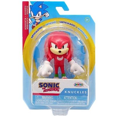Sonic The Hedgehog Figurine articulée 6.3 cm 414344 Personnage Classic Knuckles - Publicité Sonic The Hedgehog Figurine articulée 6.3 cm 414344 Personnage Classic Knuckles - Publicité