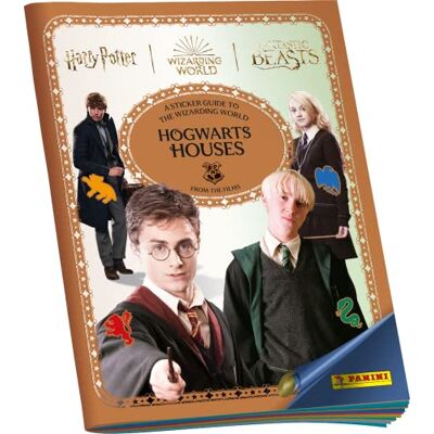 Panini HARRY POTTER Les maisons de Poudlard Album - Publicité Panini HARRY POTTER Les maisons de Poudlard Album - Publicité