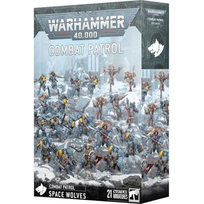 Games Workshop Warhammer 40 000 Combat Patrol : Space Wolves (édition 2025) - Publicité Games Workshop Warhammer 40 000 Combat Patrol : Space Wolves (édition 2025) - Publicité