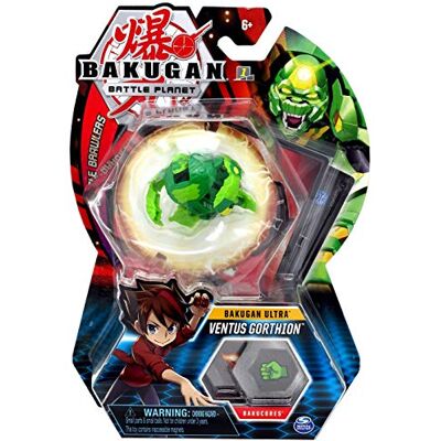 BAKUGAN Ultra, Ventus Gorthion, créature transformable de 7,6 cm de haut, à partir de 6 ans - Publicité BAKUGAN Ultra, Ventus Gorthion, créature transformable de 7,6 cm de haut, à partir de 6 ans - Publicité