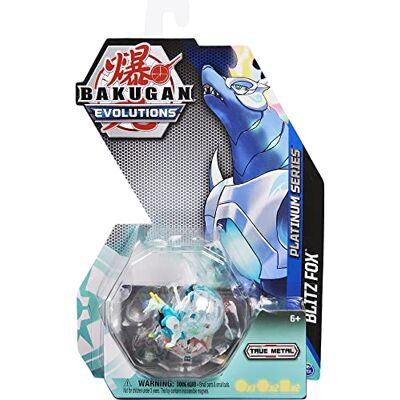 BAKUGAN Evolutions Série Platinum 2022 Haos Blitz Fox moulé sous pression - Publicité BAKUGAN Evolutions Série Platinum 2022 Haos Blitz Fox moulé sous pression - Publicité