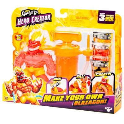 Goo Jit Zu Série Heroes Creator Blazagon Figurine - Figurine d'action - Publicité Goo Jit Zu Série Heroes Creator Blazagon Figurine - Figurine d'action - Publicité