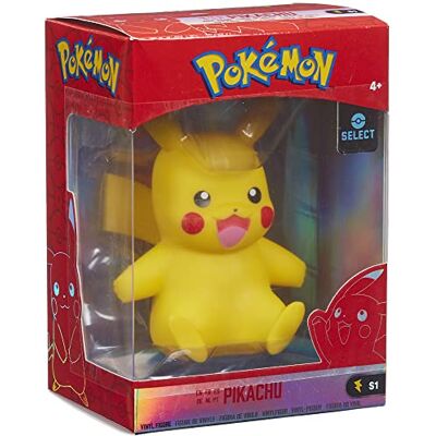 Pokémon Pokemon PKW2275 Pikachu Select Figurine en Vinyle Multicolore 10,2 cm - Publicité Pokémon Pokemon PKW2275 Pikachu Select Figurine en Vinyle Multicolore 10,2 cm - Publicité