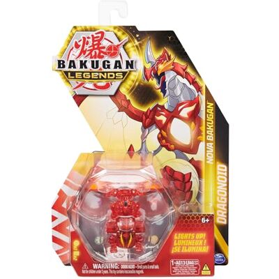 BAKUGAN Legends 2023 Pack 1 Nova Saison 5-1 Bille Nova Lumineuse Et 2 Cartes Collection Dessin Animé Jouet Enfant 6 Ans Et + Modèle Aléatoire - Publicité BAKUGAN Legends 2023 Pack 1 Nova Saison 5-1 Bille Nova Lumineuse Et 2 Cartes Collection Dessin Animé Jouet Enfant 6 Ans Et + Modèle Aléatoire - Publicité