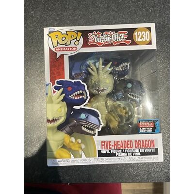 POP ! YU-Gi-Oh! 1230 Five-Head Dragon 2022 Fall Convention - Publicité POP ! YU-Gi-Oh! 1230 Five-Head Dragon 2022 Fall Convention - Publicité
