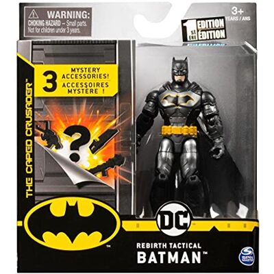 BATMAN DC 2020 Rebirth Tactical 4-inch Action Figure by Spin Master - Publicité BATMAN DC 2020 Rebirth Tactical 4-inch Action Figure by Spin Master - Publicité