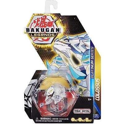 BAKUGAN Legends 2023 Platinum Series Colossus diamant moulé sous pression - Publicité BAKUGAN Legends 2023 Platinum Series Colossus diamant moulé sous pression - Publicité