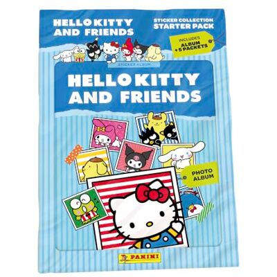 Panini Collection d'autocollants Hello Kitty & Friends – Kit de démarrage - Publicité Panini Collection d'autocollants Hello Kitty & Friends – Kit de démarrage - Publicité