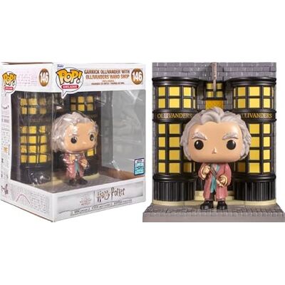 POP ! Harry Potter Garrick Ollivander with Ollivanders Wand Shop Diagon Alley Diorama Deluxe - Publicité POP ! Harry Potter Garrick Ollivander with Ollivanders Wand Shop Diagon Alley Diorama Deluxe - Publicité