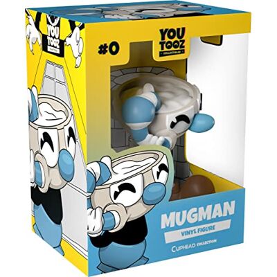 YouTooz You Tooz Mugman Figurine en Vinyle, Figurine d'action Mugman, Cuphead et Mugman Jouets en Vinyle – Collection Cuphead basée sur Les Jeux Cuphead - Publicité YouTooz You Tooz Mugman Figurine en Vinyle, Figurine d'action Mugman, Cuphead et Mugman Jouets en Vinyle – Collection Cuphead basée sur Les Jeux Cuphead - Publicité