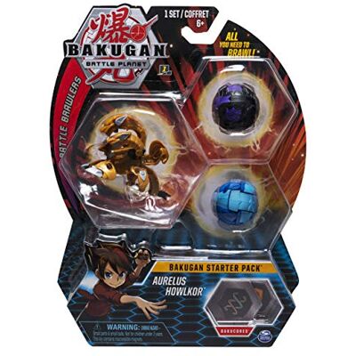 BAKUGAN Starter Pack Pack Aurelus Howlkor - Publicité BAKUGAN Starter Pack Pack Aurelus Howlkor - Publicité