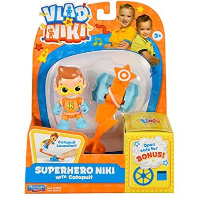 Bandai - Vlad & Niki Play Action Figure - Super-héros Niki - Publicité Bandai - Vlad & Niki Play Action Figure - Super-héros Niki - Publicité