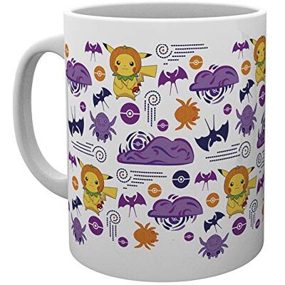 GB Eye Mug Pokémon Halloween Pikachu 300 ml - Publicité GB Eye Mug Pokémon Halloween Pikachu 300 ml - Publicité