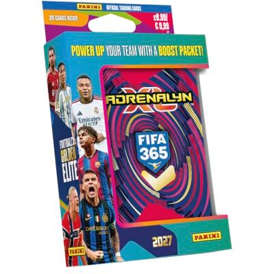 Panini Adrenalyn XL FIFA 365 2027 Collection de Cartes à Collectionner – Boîte métallique - Publicité Panini Adrenalyn XL FIFA 365 2027 Collection de Cartes à Collectionner – Boîte métallique - Publicité