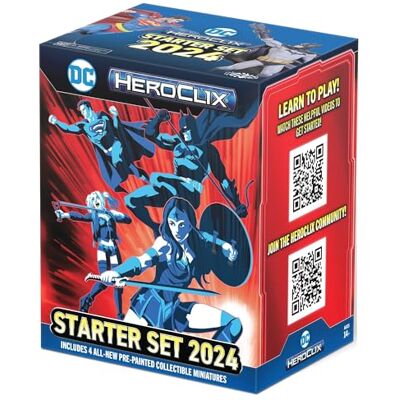 WizKids DC Comics HeroClix: Starter Set 2024 - Publicité WizKids DC Comics HeroClix: Starter Set 2024 - Publicité
