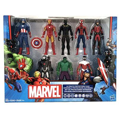 Hasbro Marvel Ultimate Protectors Pack de 8 - Figurine d'action - Publicité Hasbro Marvel Ultimate Protectors Pack de 8 - Figurine d'action - Publicité