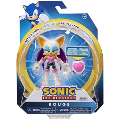 Sonic The Hedgehog 41221 Figurine articulée 11 cm Rouge avec Bombe Coeur - Publicité Sonic The Hedgehog 41221 Figurine articulée 11 cm Rouge avec Bombe Coeur - Publicité