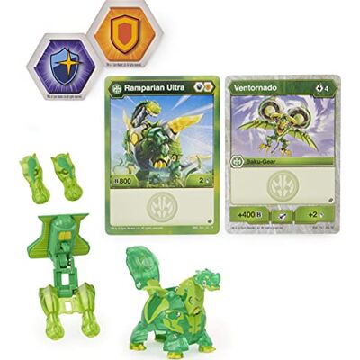 BAKUGAN Figurine de collection Ultra, Ramparian avec Baku-Gear, Armored Alliance de 7,6 cm de haut - Publicité BAKUGAN Figurine de collection Ultra, Ramparian avec Baku-Gear, Armored Alliance de 7,6 cm de haut - Publicité