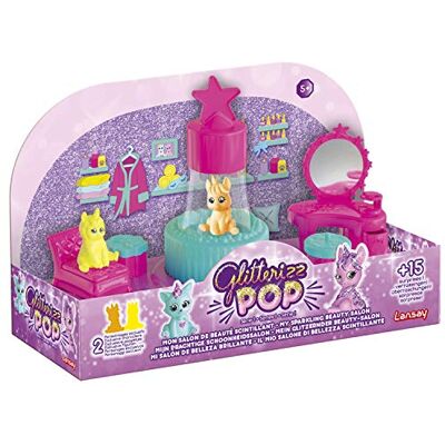 Lansay Glitterizz Pop Mon Salon de Beauté Scintillant - Publicité Lansay Glitterizz Pop Mon Salon de Beauté Scintillant - Publicité
