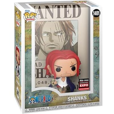 Funko Pop! Shanks Édition Limitée 2024 - Affiche One Piece - Publicité Funko Pop! Shanks Édition Limitée 2024 - Affiche One Piece - Publicité