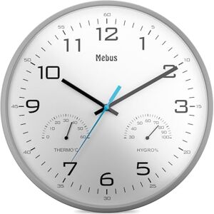 MEBUS 16182 - Horloge mural - Design moderne - 30cm - Publicité MEBUS 16182 - Horloge mural - Design moderne - 30cm - Publicité