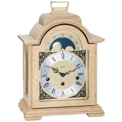 Hermle 22864-050340 Horloge de table classique Chêne clair - Horloge de table - Publicité Hermle 22864-050340 Horloge de table classique Chêne clair - Horloge de table - Publicité