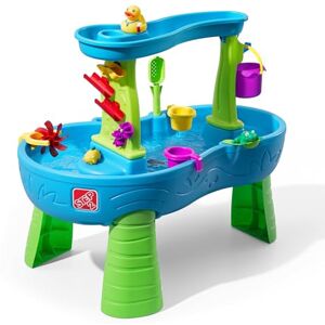 Step2 Rain Shower Splash Table d'eau avec 13 Accessoires Bleu & Vert Jeu extérieur Aquatique Activité pour Le Jardin - Publicité Step2 Rain Shower Splash Table d'eau avec 13 Accessoires Bleu & Vert Jeu extérieur Aquatique Activité pour Le Jardin - Publicité