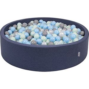 KIDDYMOON - Piscine à Boules Rondes 120x30cm - 200 Boules - Ball Pit - Publicité KIDDYMOON - Piscine à Boules Rondes 120x30cm - 200 Boules - Ball Pit - Publicité