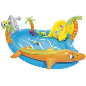 Bestway 53067 Aire de jeux pataugeoire Vie de la Mer 280 x 257 x 87 cm avec arroseur Extra Large Multicolore - Publicité Bestway 53067 Aire de jeux pataugeoire Vie de la Mer 280 x 257 x 87 cm avec arroseur Extra Large Multicolore - Publicité