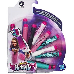 Nerf Rebelle A4742E270 Jeu de Plein Air Recharges x 12 - Publicité Nerf Rebelle A4742E270 Jeu de Plein Air Recharges x 12 - Publicité