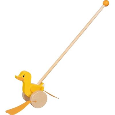 Goki 54846 Ellie Jouet de course joyeux en bois Canard Avec marche à patauger - Publicité Goki 54846 Ellie Jouet de course joyeux en bois Canard Avec marche à patauger - Publicité
